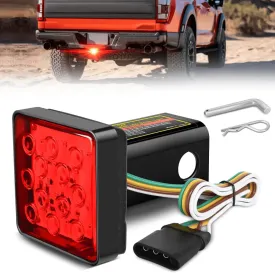 12LED Brake Light Trailer Hitch Cover