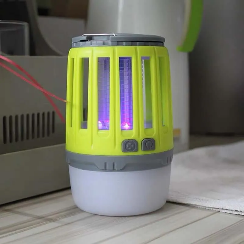 2 In 1 LED Rechargeable Mosquito & Bug Zapper Light