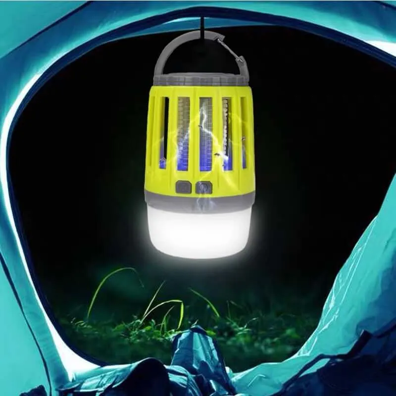 2 In 1 LED Rechargeable Mosquito & Bug Zapper Light