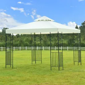 2 Tier 10' x 10' Outdoor Wedding Party  Canopy Tent
