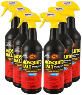 32 oz Mosquito Halt, 6 pack
