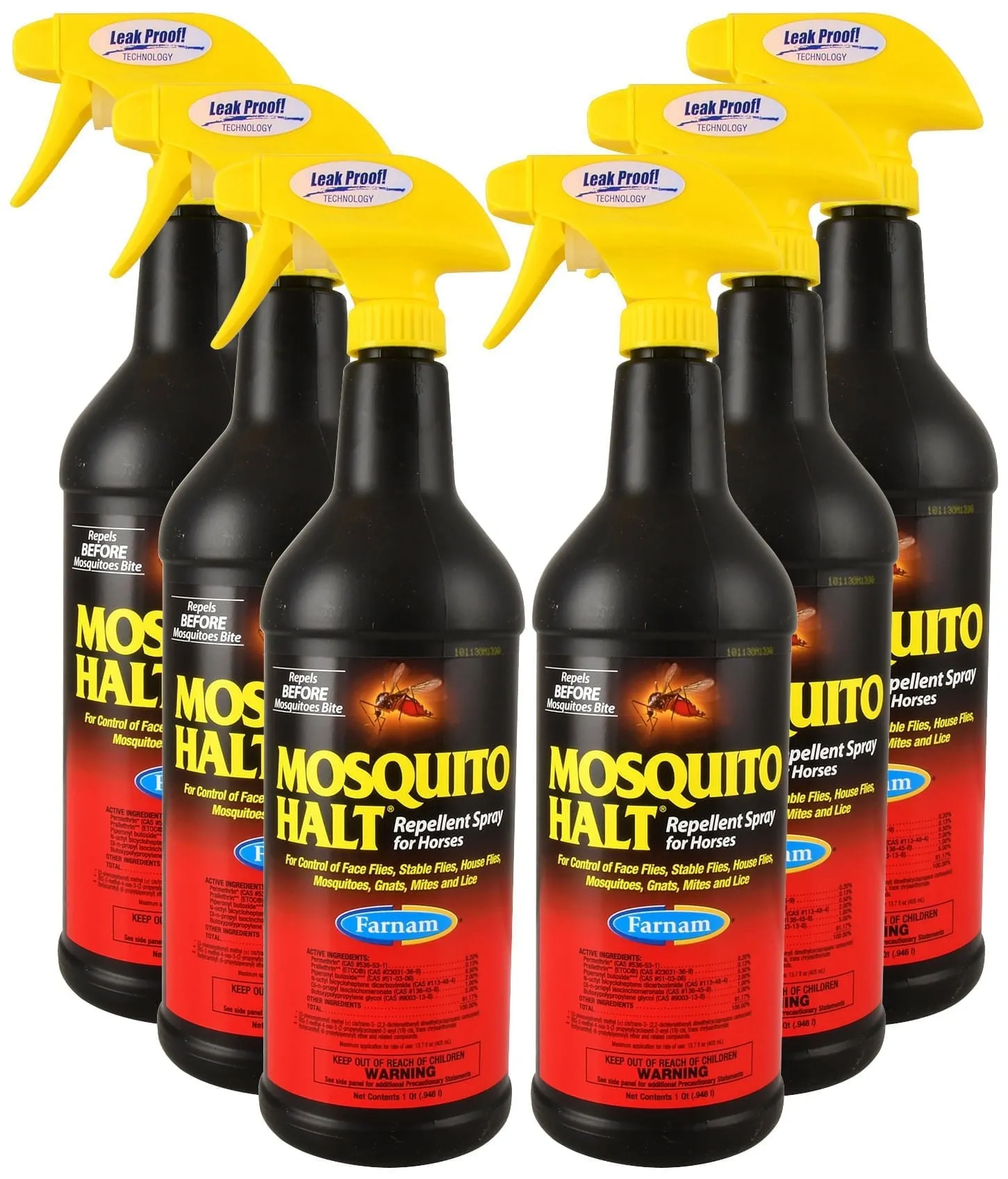 32 oz Mosquito Halt, 6 pack