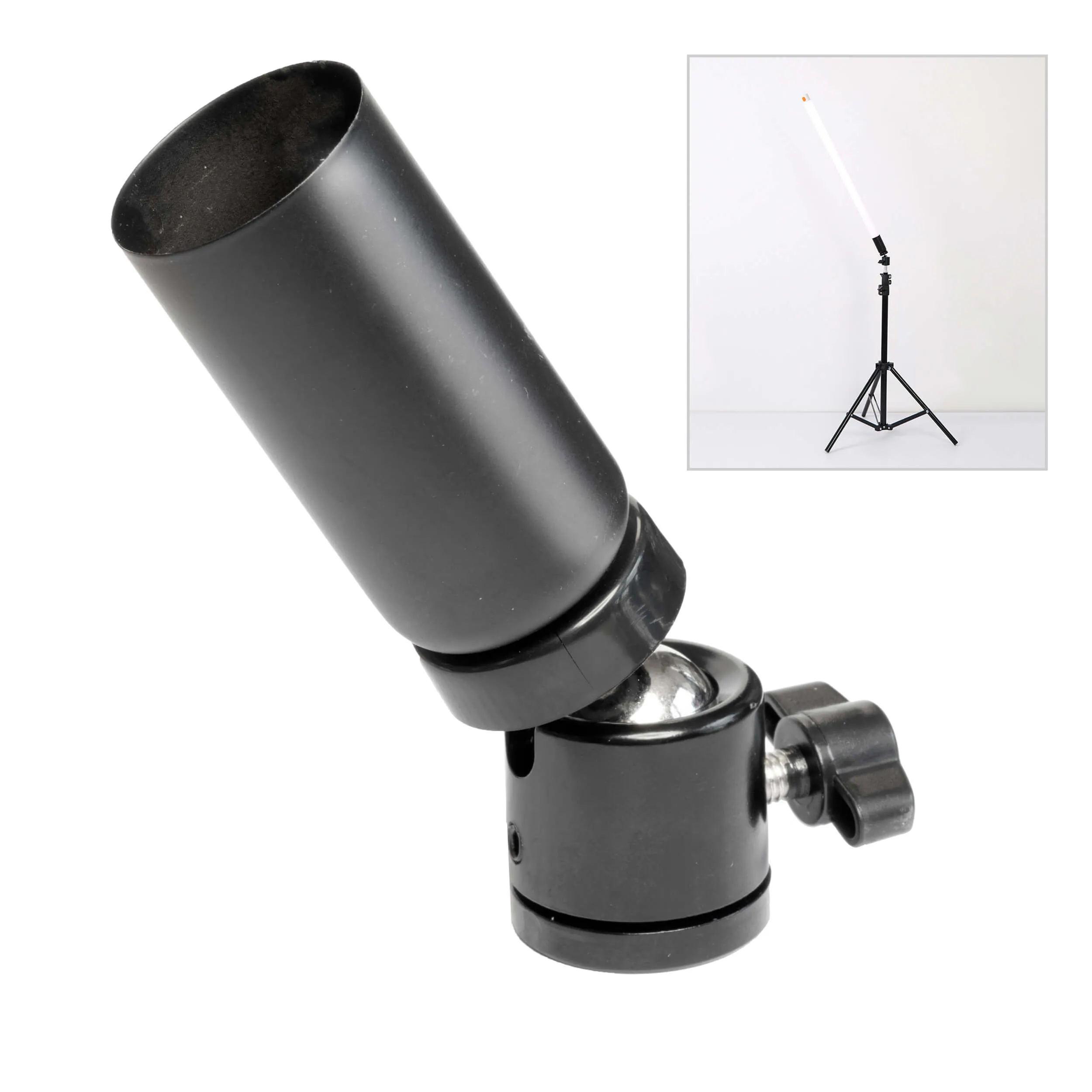 320-Degree Rainbow RGB LED Tube Light Stand Bracket