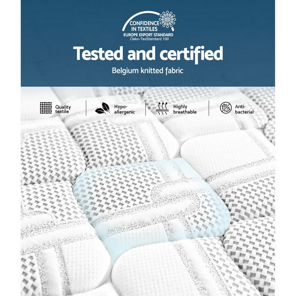 36cm 7-Zone Gel Memory Foam King Mattress Giselle Bedding
