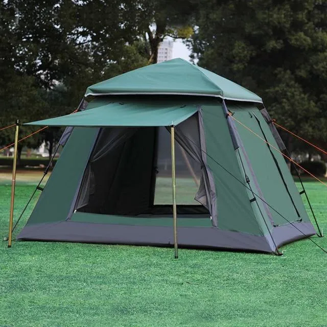 4-5 Person Automatic Waterproof Double Layer Camping Tent