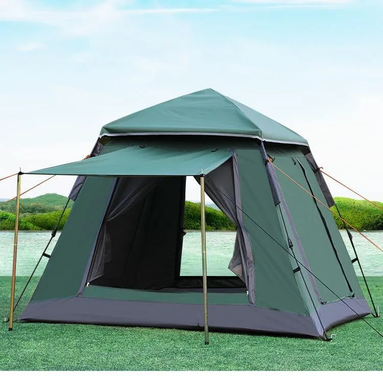 4-5 Person Automatic Waterproof Double Layer Camping Tent