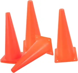 6pcs Bright Color Soccer Cones Multi-Function Training Cones for Boys and Girls Agility Football Drills Ldpe Material for Outdoor Sports Road Obstacle Markers