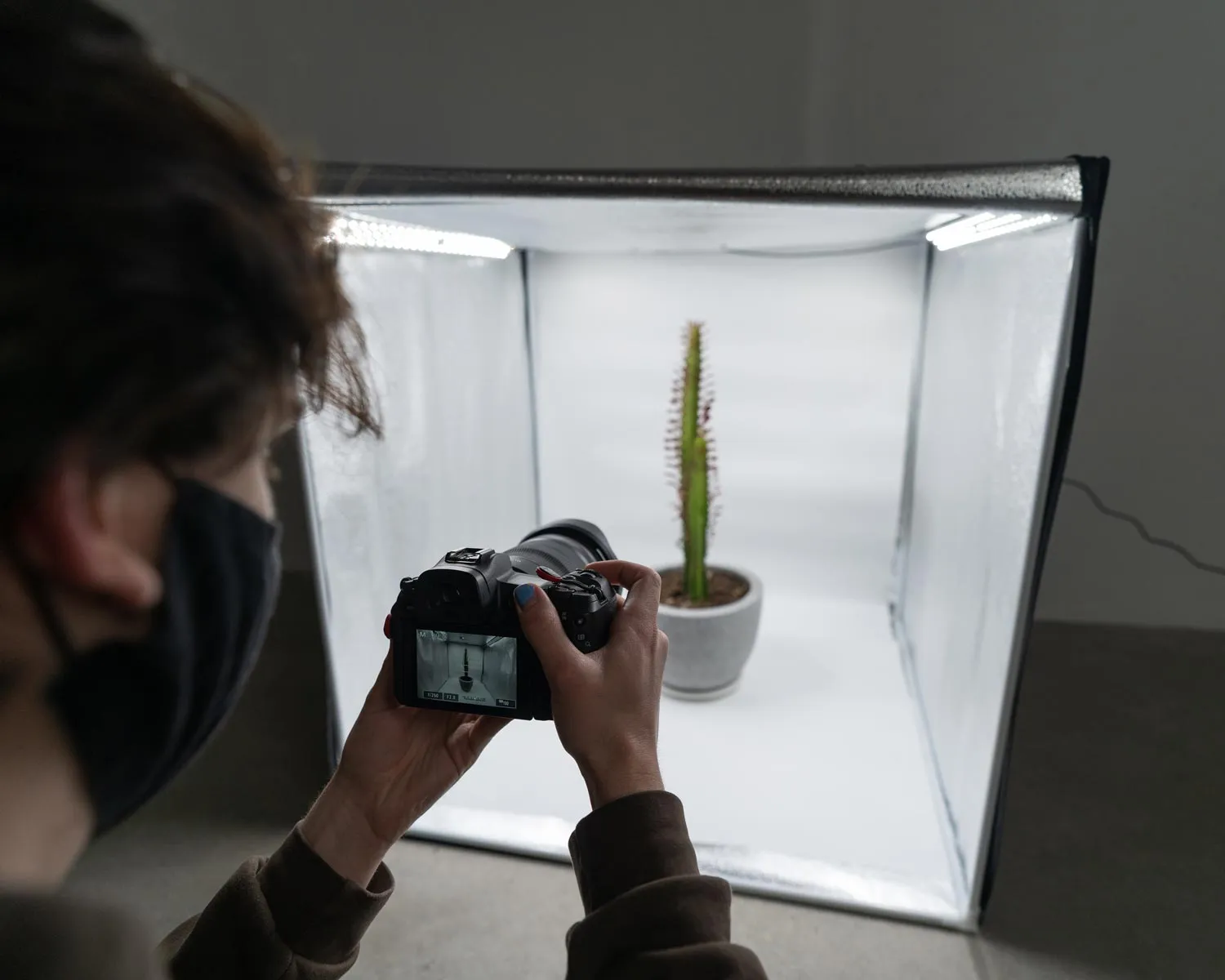 80cm 'STUDIO STAR' Foldable Product Photography LED Lighting Box (DEMO STOCK)