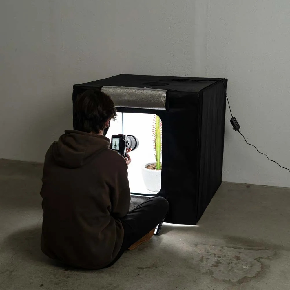 80cm 'STUDIO STAR' Foldable Product Photography LED Lighting Box (DEMO STOCK)