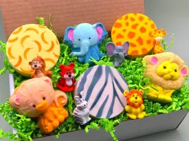 ANIMAL SAFARI Kids Bath Bombs Collection - 6 ct