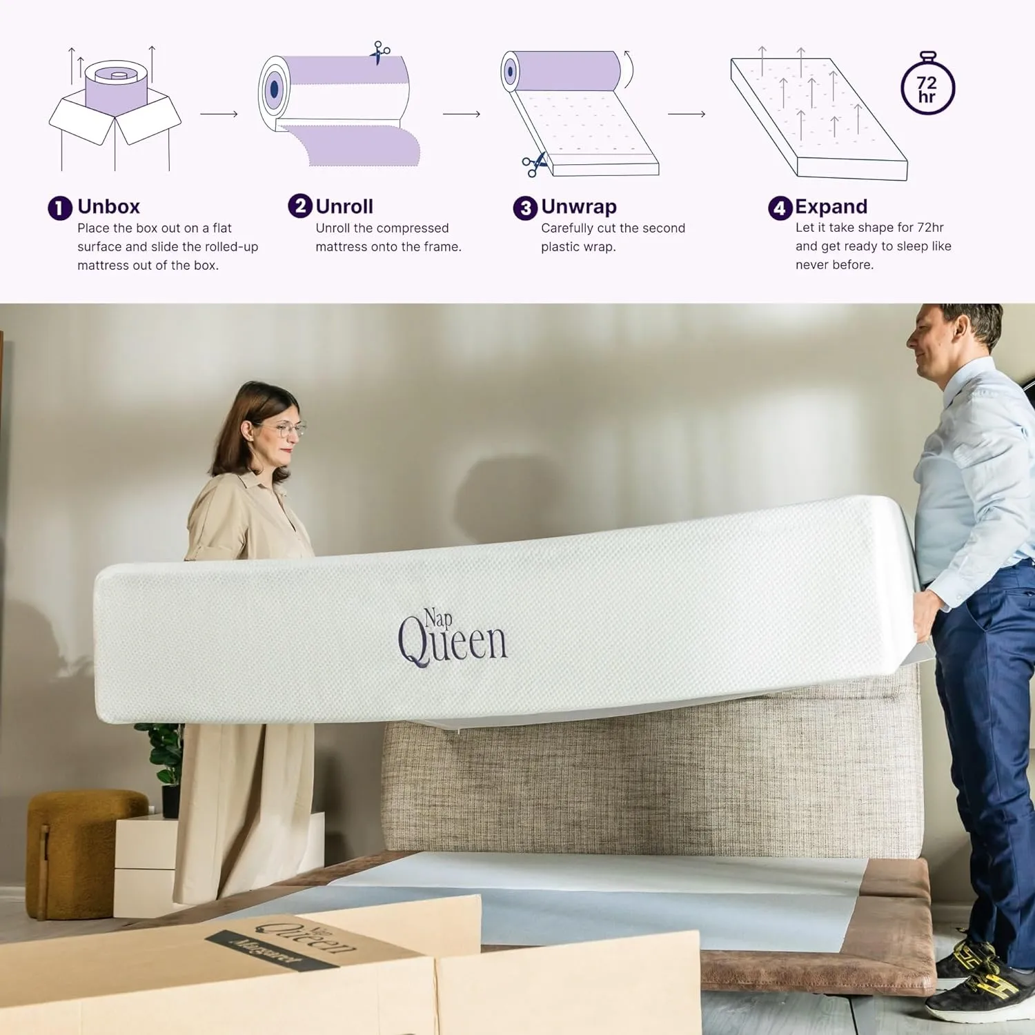 Bamboo Charcoal Memory Foam Mattress
