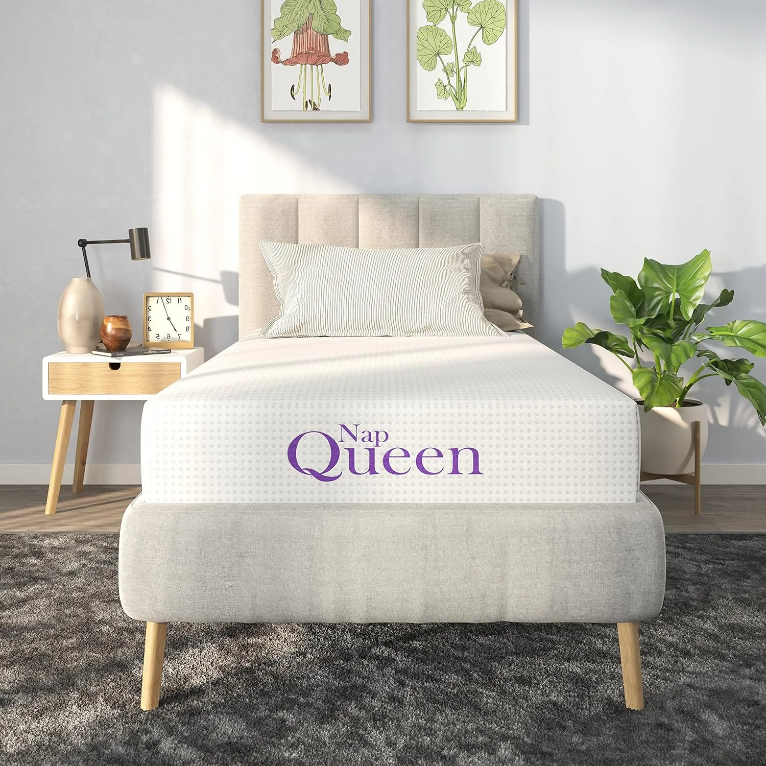 Bamboo Charcoal Memory Foam Mattress