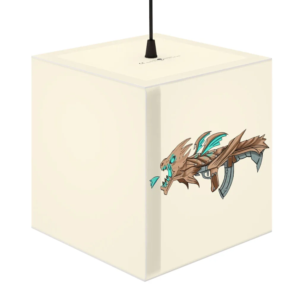 Blue Dragon Gun Personalized Lamp