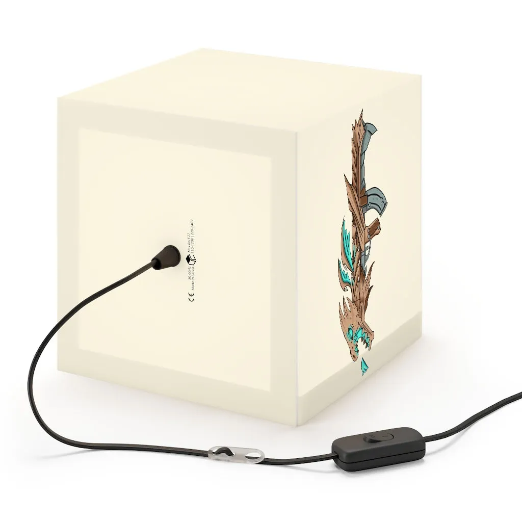 Blue Dragon Gun Personalized Lamp