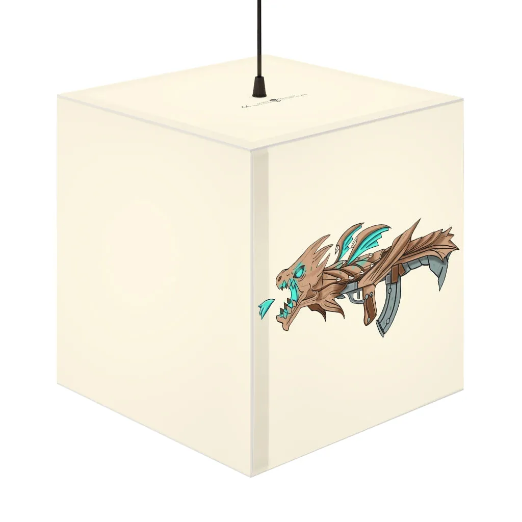 Blue Dragon Gun Personalized Lamp