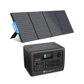 BLUETTI EB55   1*PV120 (Gray) | Solar Generator Kit