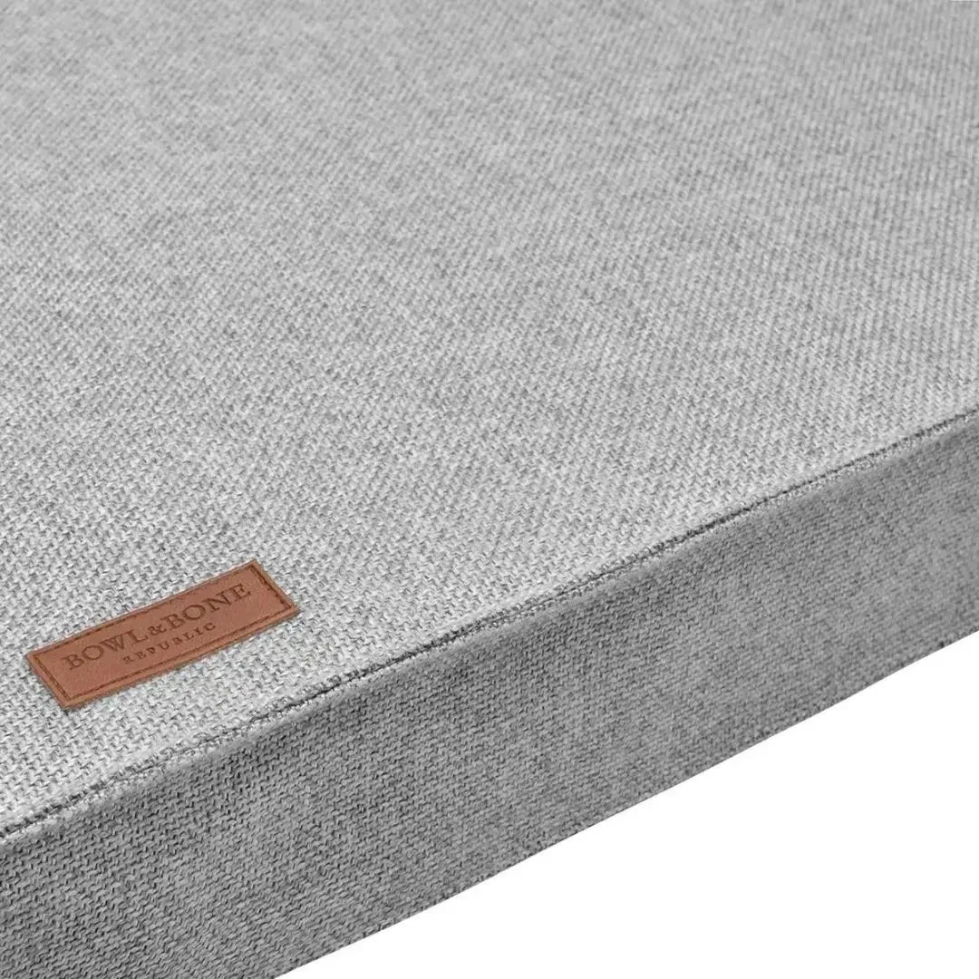 Bowl and Bone Bliss Orthopaedic Grey Dog Mattress