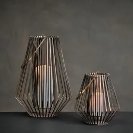 Conical Wire Lantern - Two Sizes