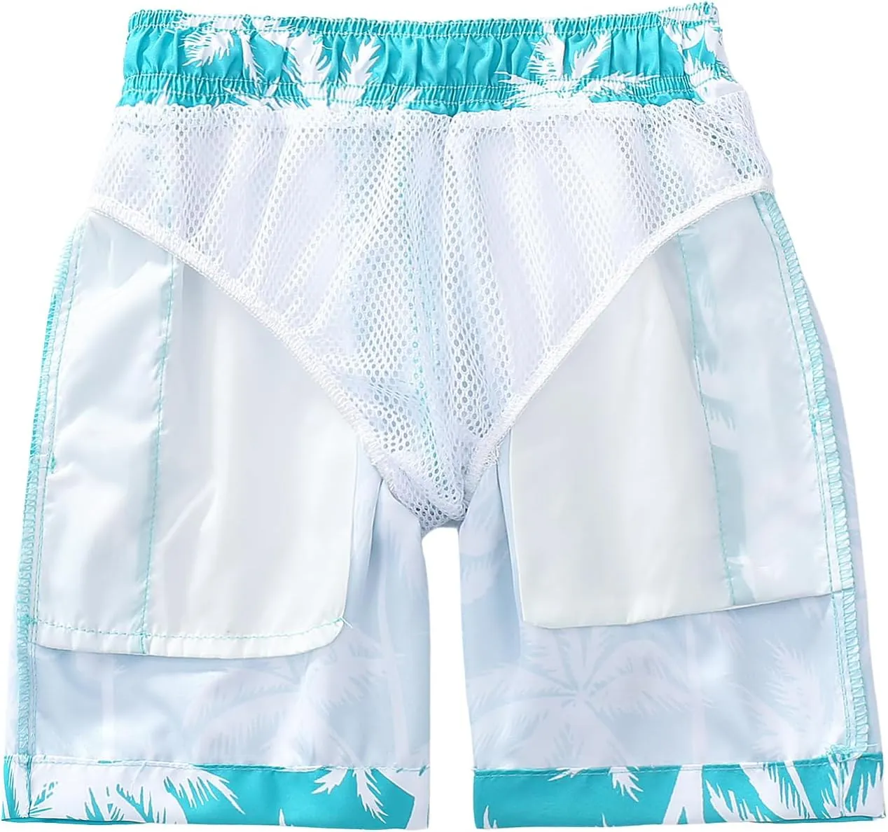 DOOVID Boys Swim Trunks Baby Boys Swim Shorts Cartoon Cute Toddler Swimsuit Trunks Summer Baby Beach Shorts