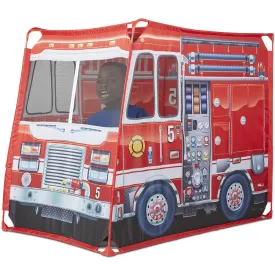 Fire Truck Play Tent