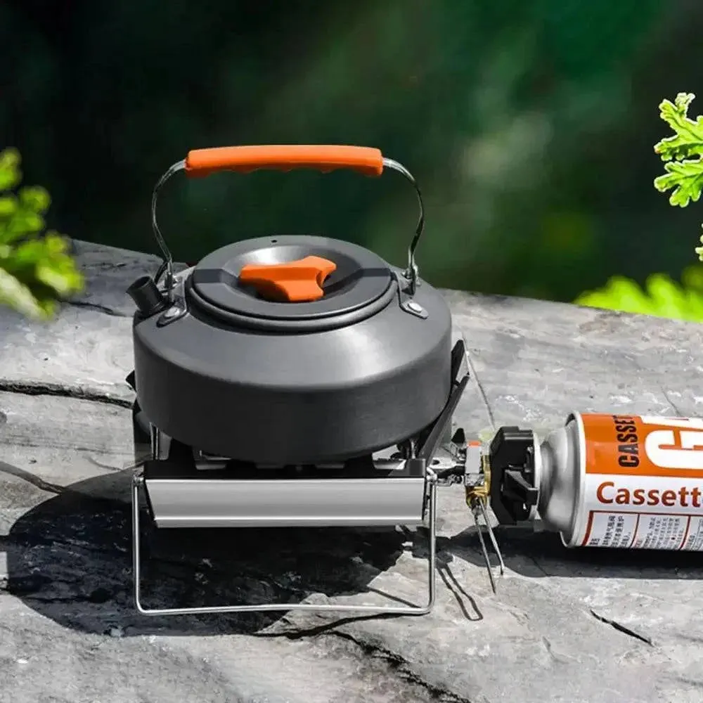 Folding Cassette Stove 2600W Portable Outdoor Camping Gas Stove Lightweight Picnic Travel Cooker 2600W Windproof Cassette Stove