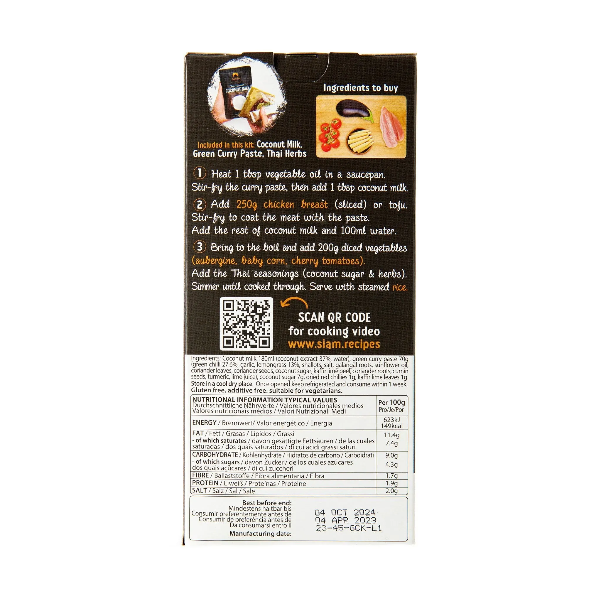 Green Curry Kit 260g