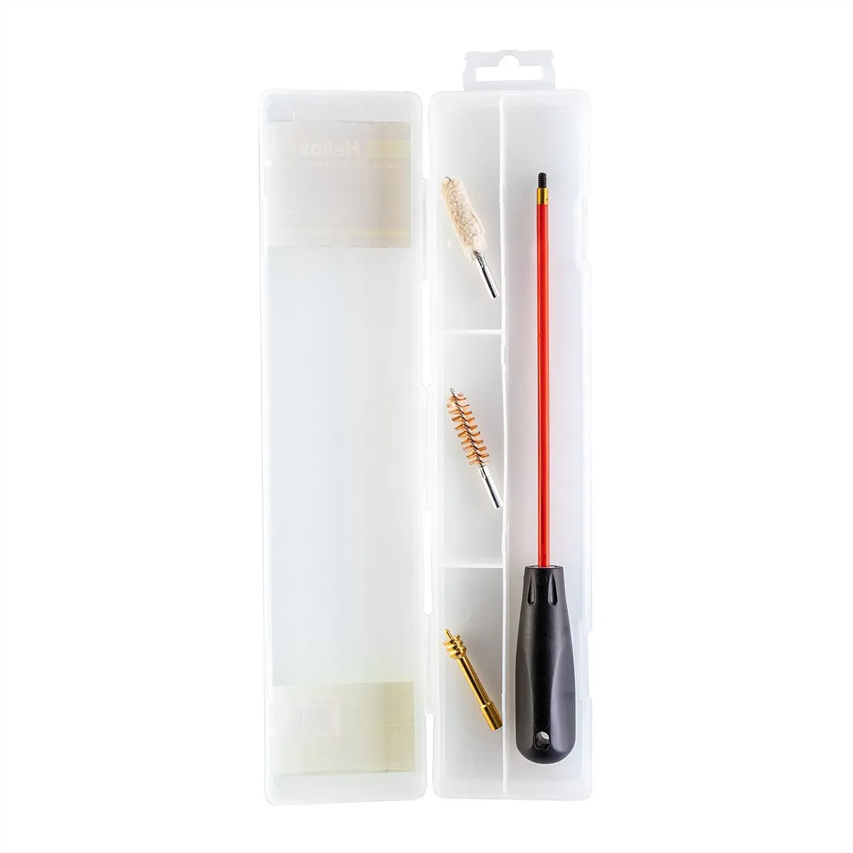Gun Cleaning Kit, .357 Caliber, 4 Items, Plastic Case