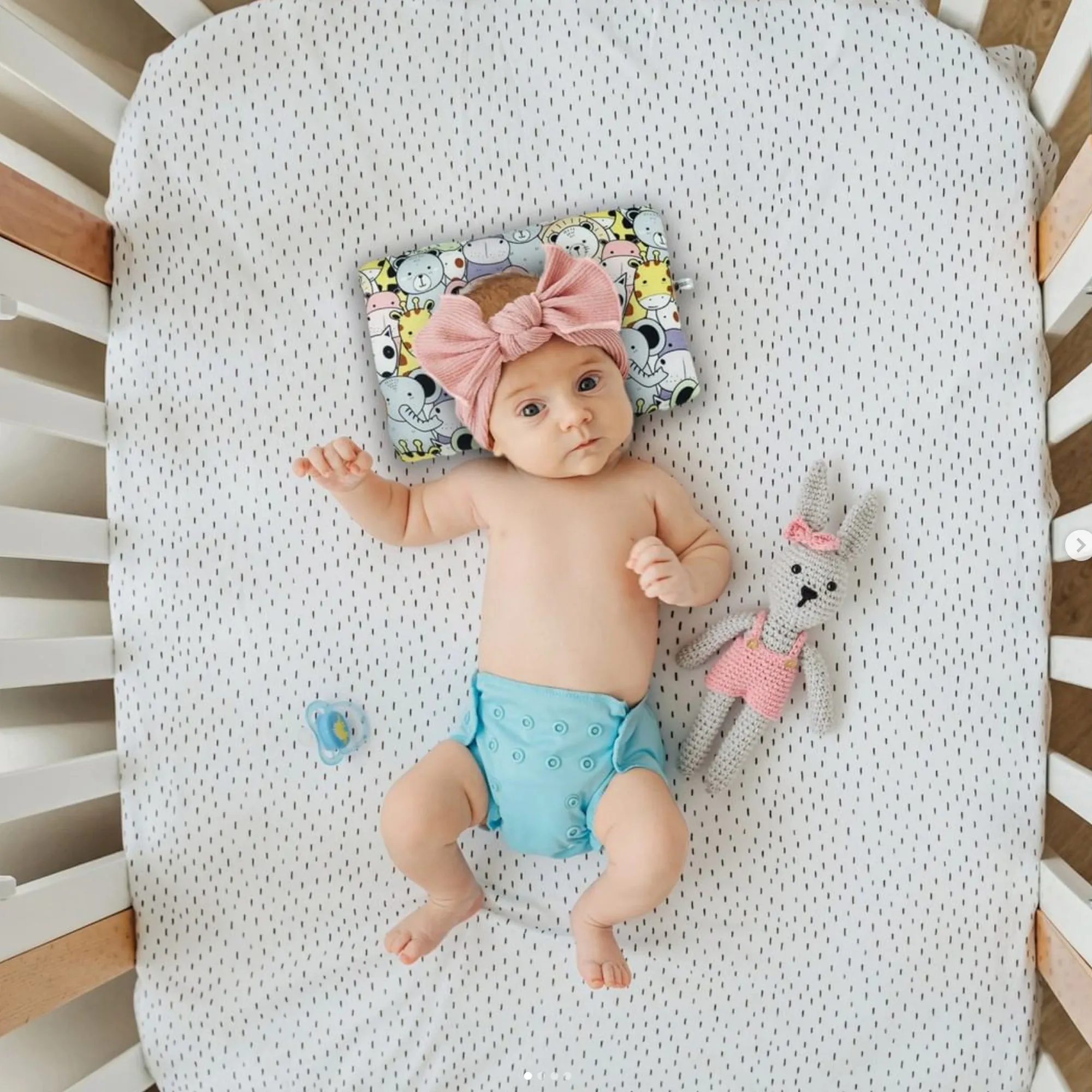 Happy Zoo New Born Pillow | Baby Pillow