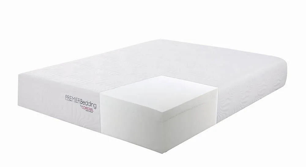 Ian Queen Memory Foam Mattress White