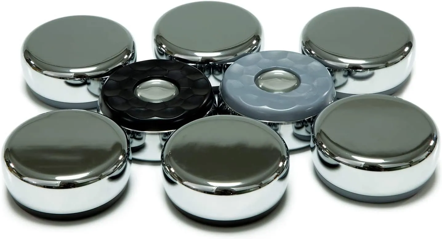 Indoor Shuffleboard Pucks - Set of 8 - Home Games Dia 2-1/8 53mm