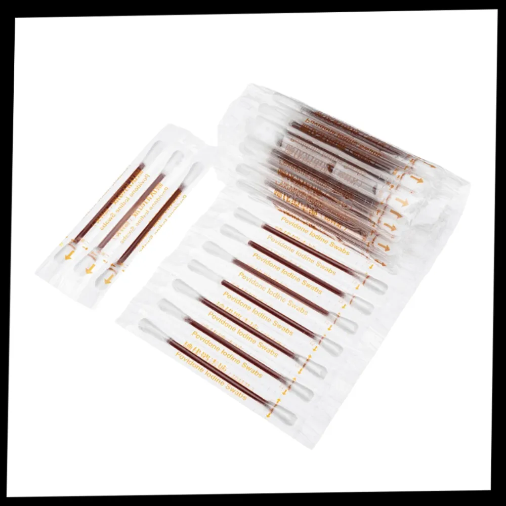 Iodine Alcohol Swabsticks