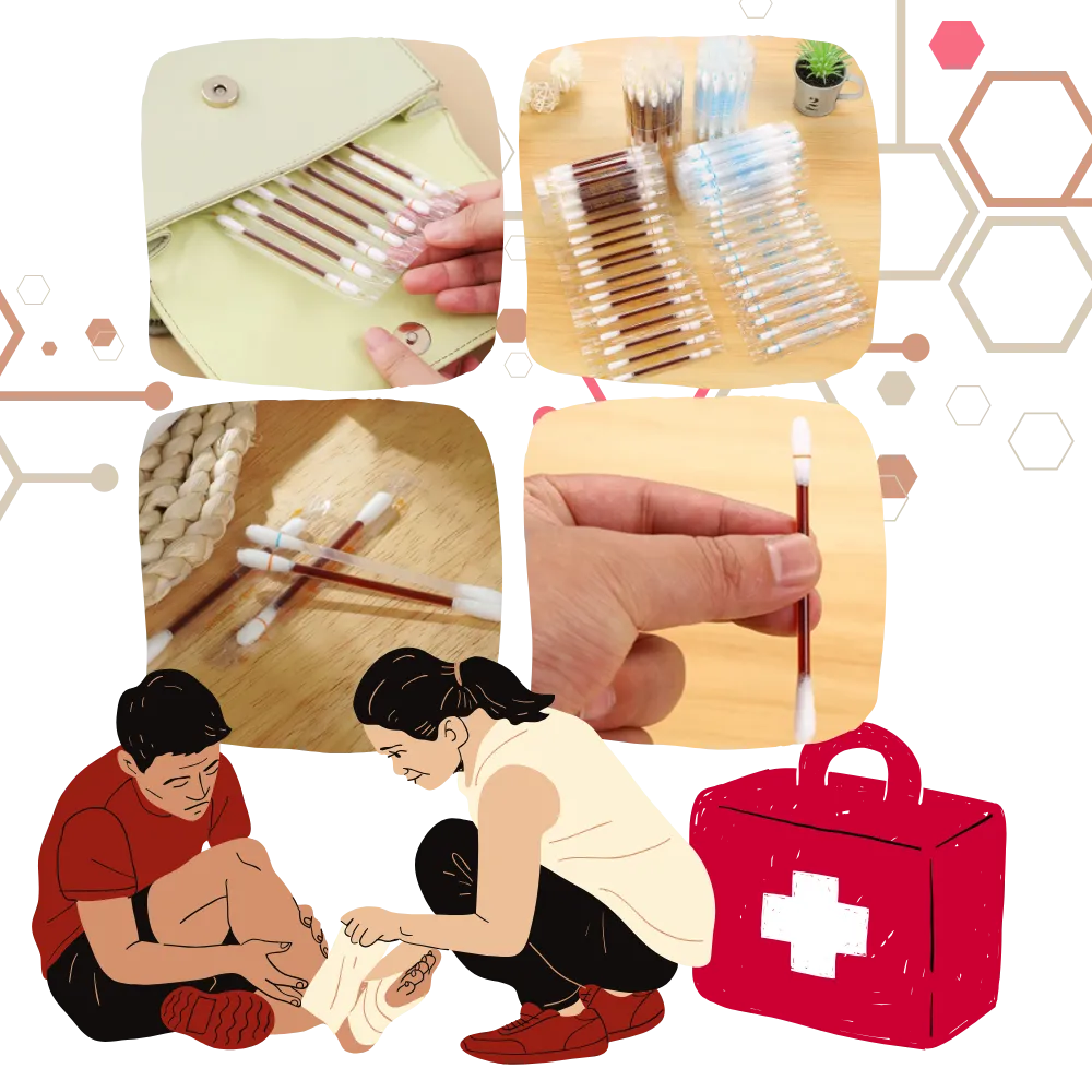Iodine Alcohol Swabsticks