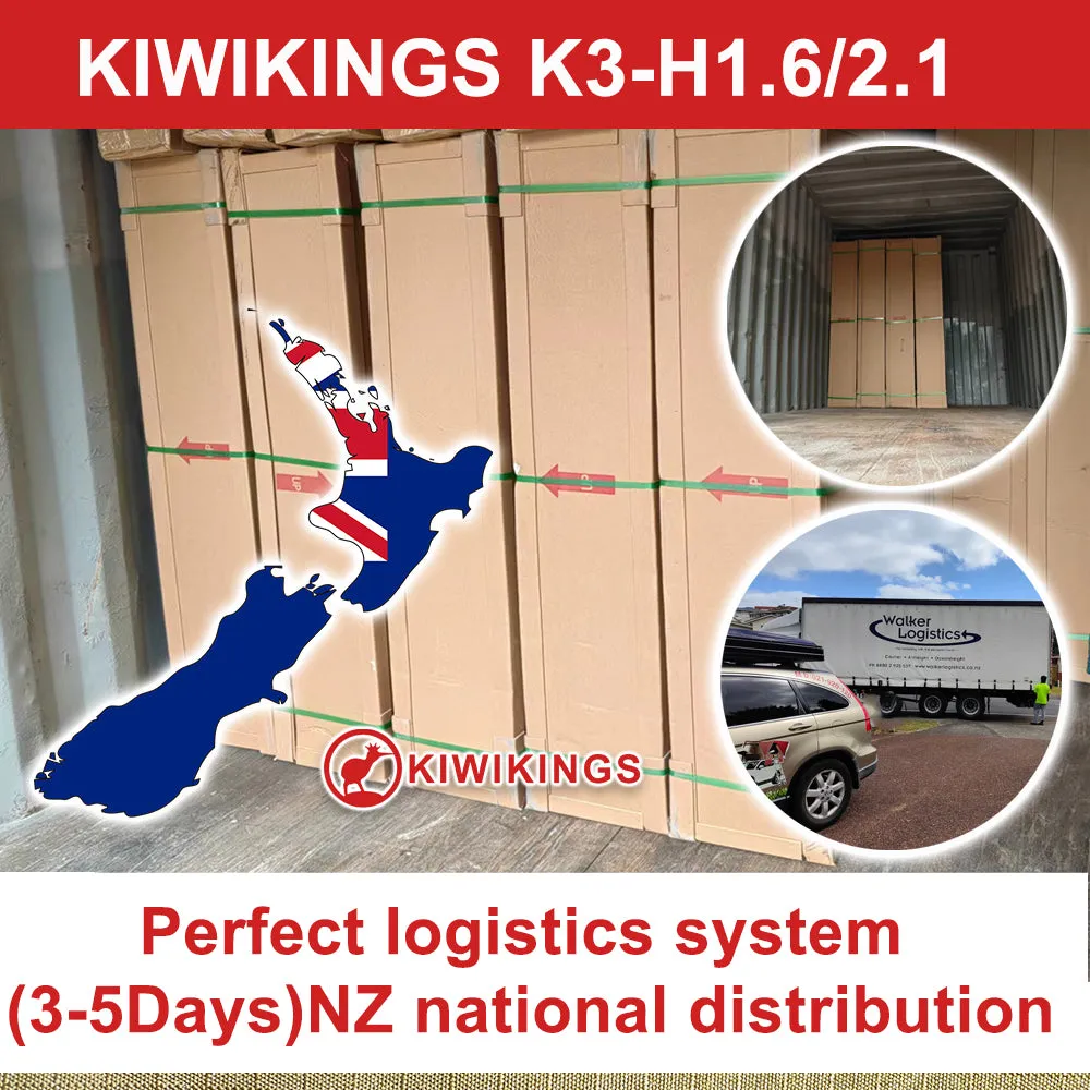 KIWIKINGS Hydraulic Automatic(K3-H2.1)2.1M*2.1M family edition roof tent