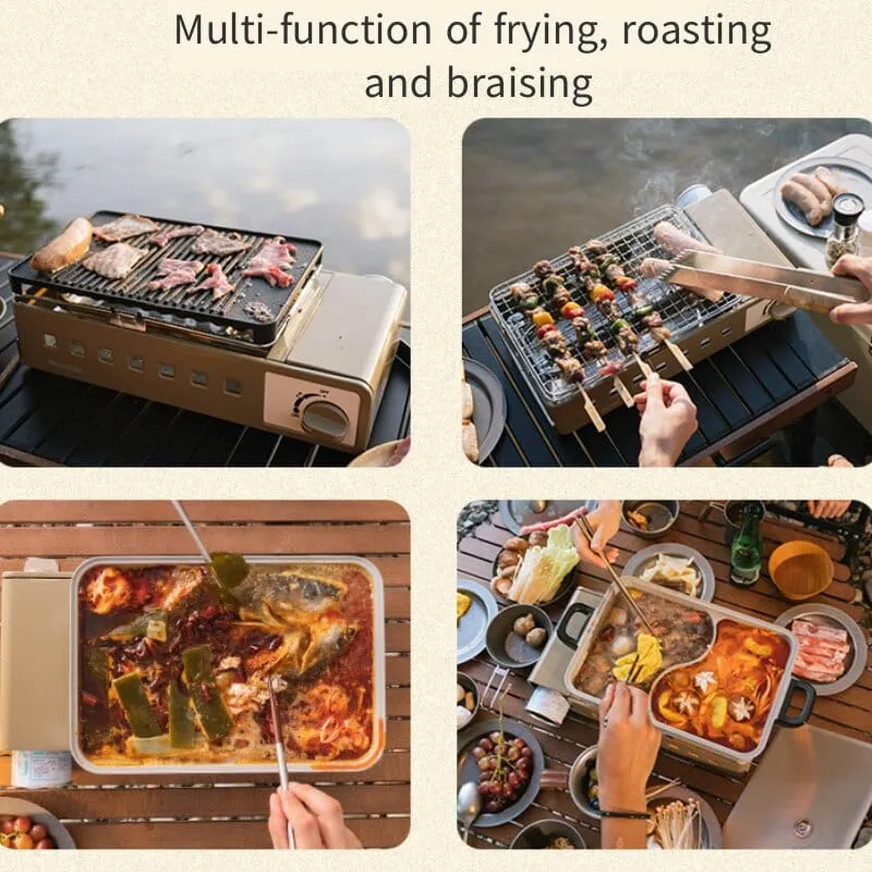 Naturehike Ultralight All-In-One Outdoor Portable Gas Stove