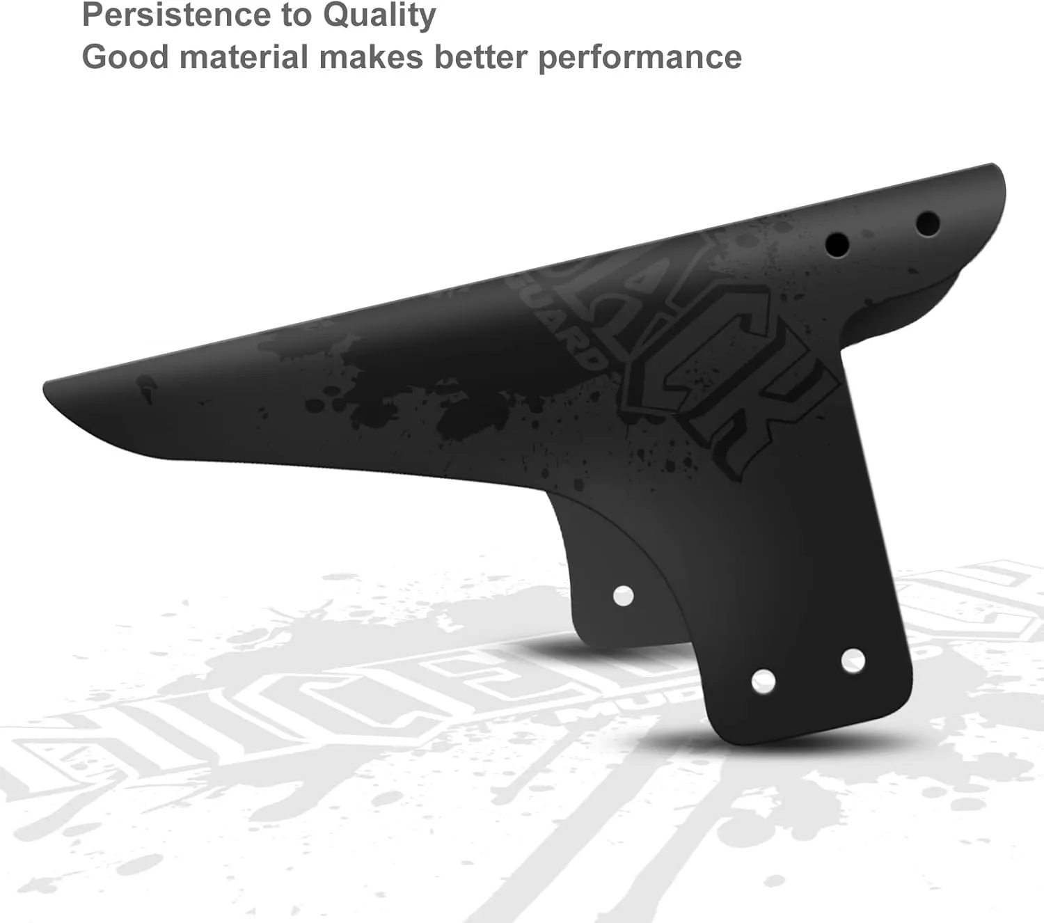 NICEDACK Bike Fender, Adjustable MTB Mud Guard, Front and Rear Compatible Mudguards, Fits 650B 20" 26" 27.5" 29 inch Fat Tire Bikes and All Disc Brake Bicycles