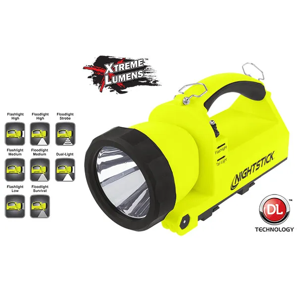 NIGHTSTICK XPR-5586GX Intrinsically-Safe Rechargeable Dual-Light™ Lantern w/Pivoting Head