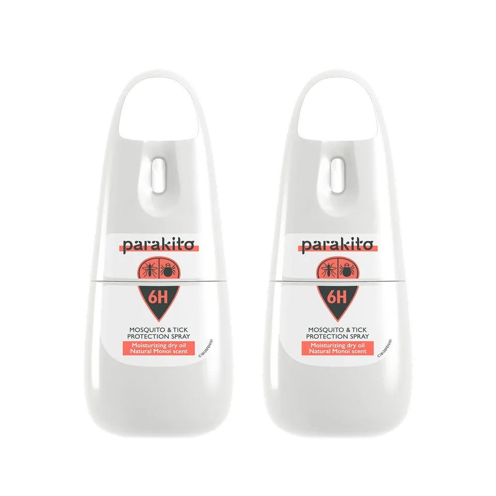 Parakito Mosquito & Tick Protection Spray - Moisturizing Dry Oil 75ml