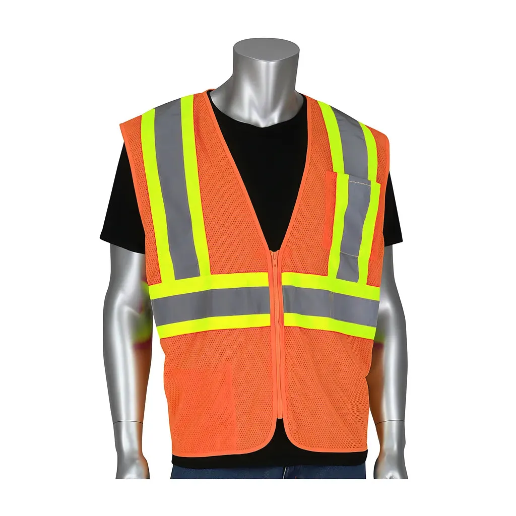 PIP 305-MVZSE-OR/5X ANSI Type R Class 2 SE Value Mesh Vest