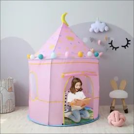 Playtime Foldable Tent House Star Teddy - Pink