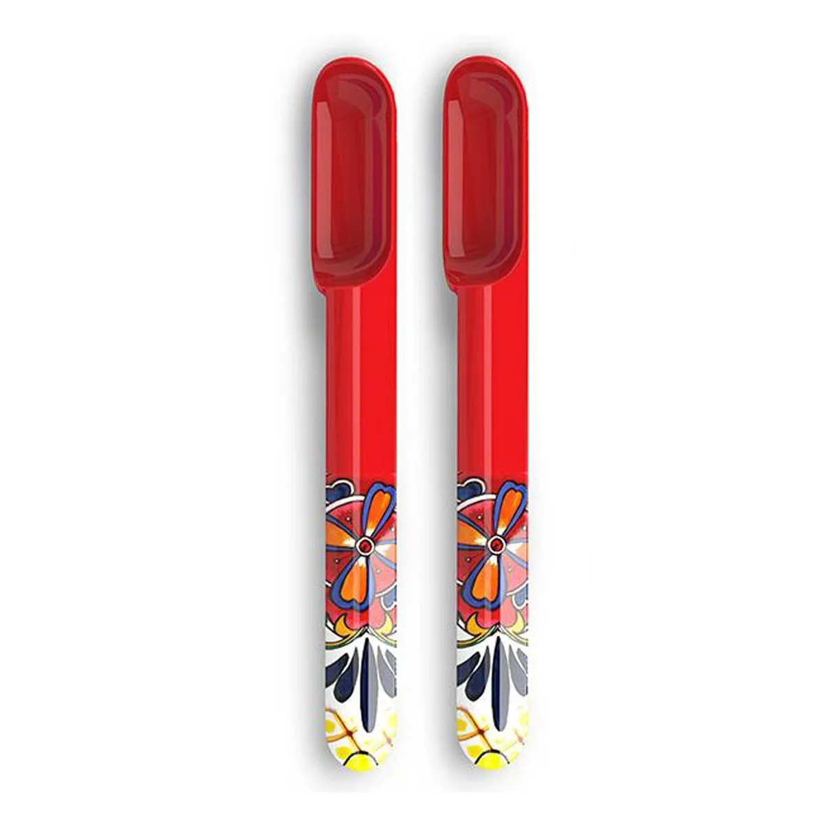 Prepara Taco Spoons Red Set of 2