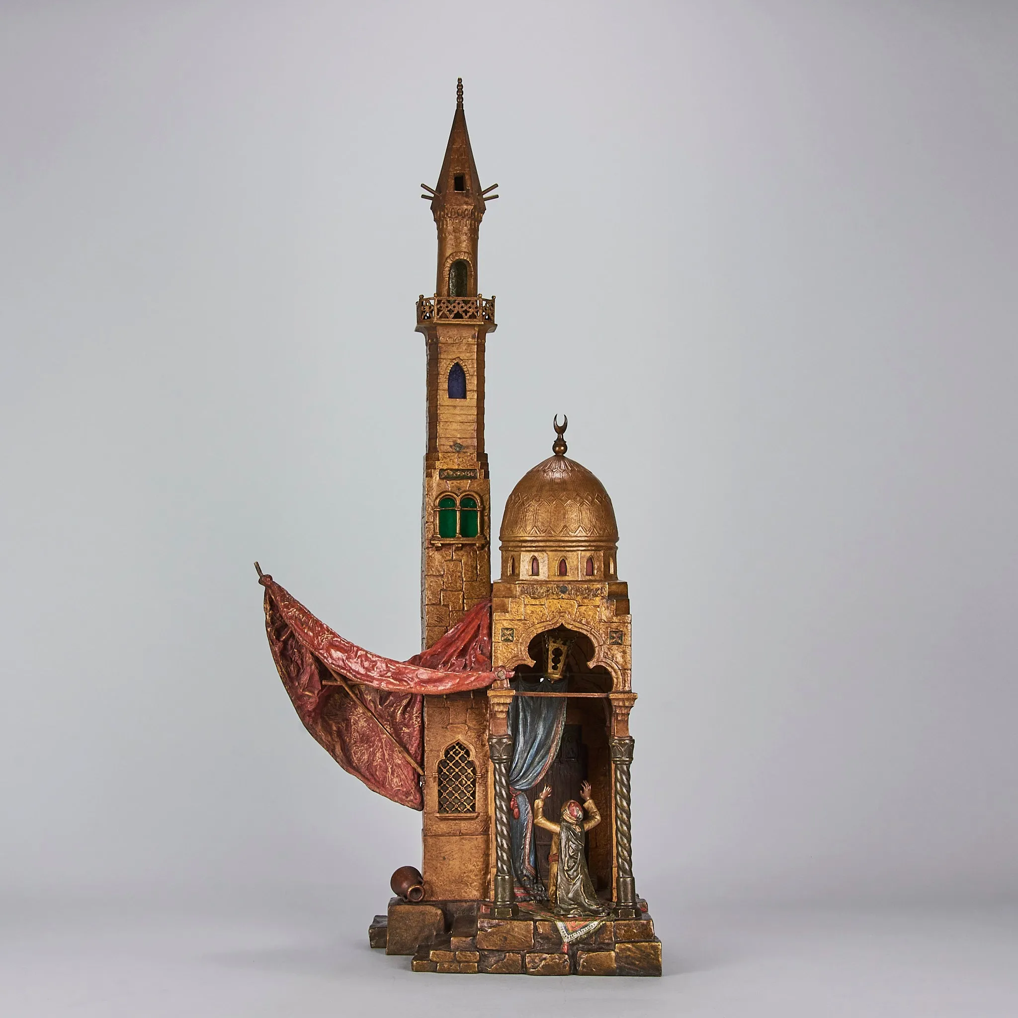 "Minaret Lamp" by Franz Bergman