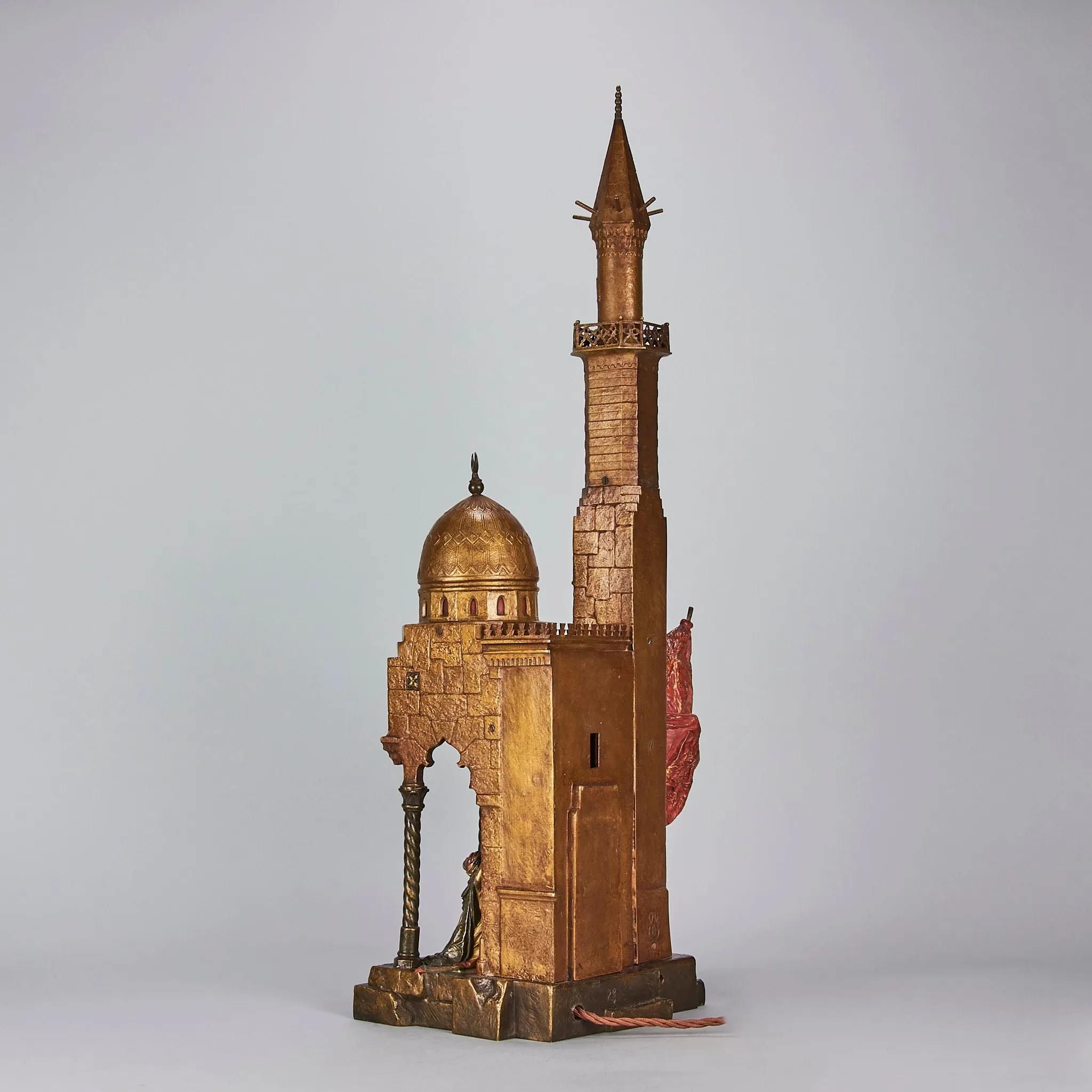 "Minaret Lamp" by Franz Bergman