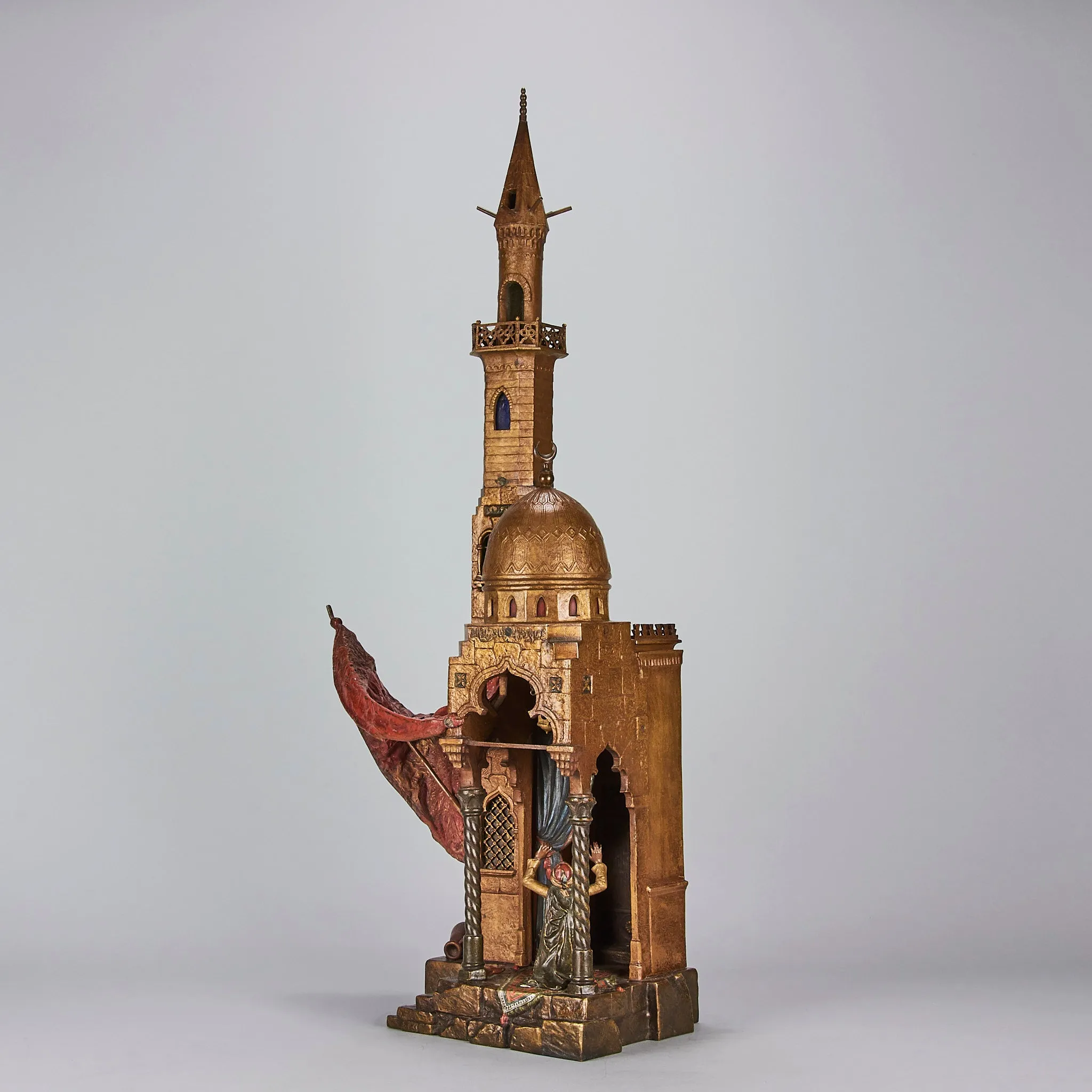 "Minaret Lamp" by Franz Bergman