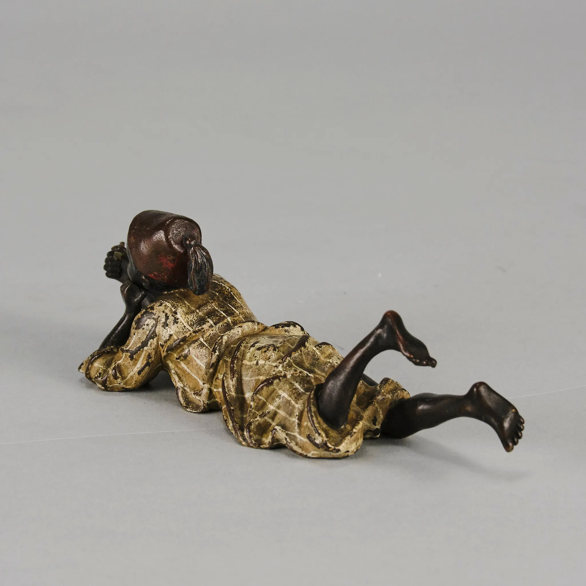 "Reclining Boy" by Franz Bergman