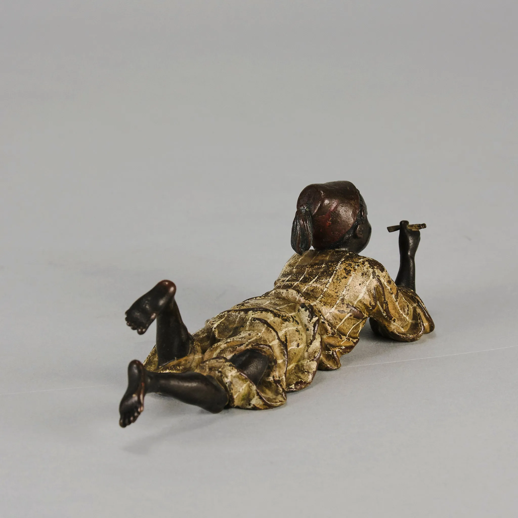 "Reclining Boy" by Franz Bergman