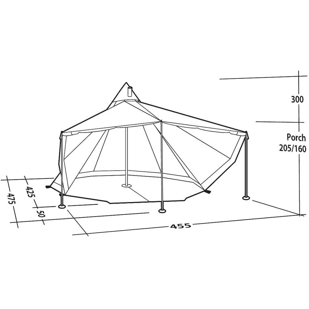 Robens Chinook Ursa PRS Tipi Tent