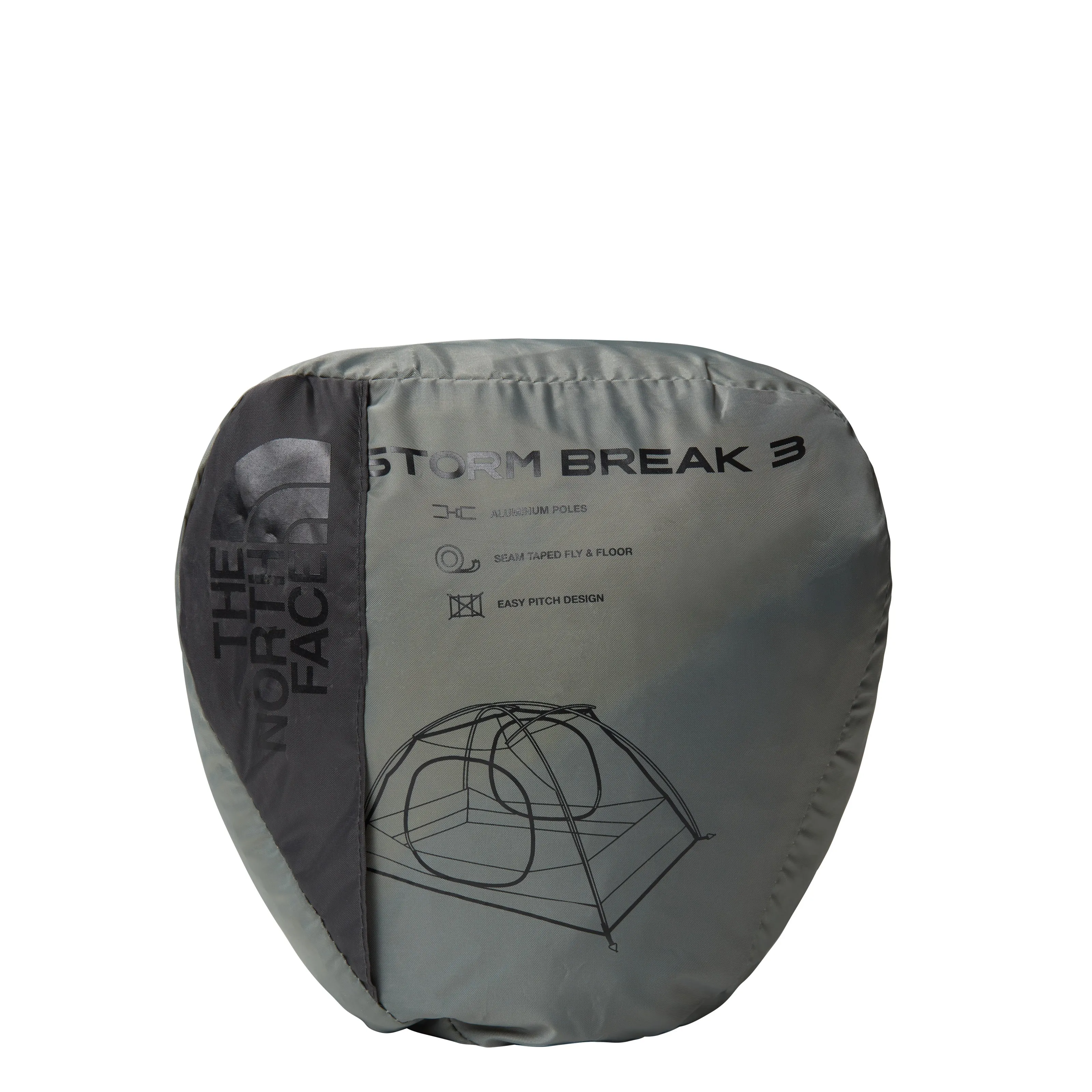 Stormbreak 3 Camping Tent - Grey
