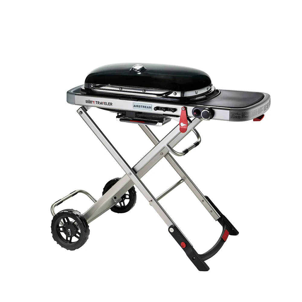 The Airstream Weber Traveler® Portable Gas Grill