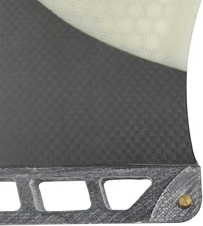UPSURF Longboard Fins, Fiberglass Honeycomb Carbon, Professional Surfboard Fins