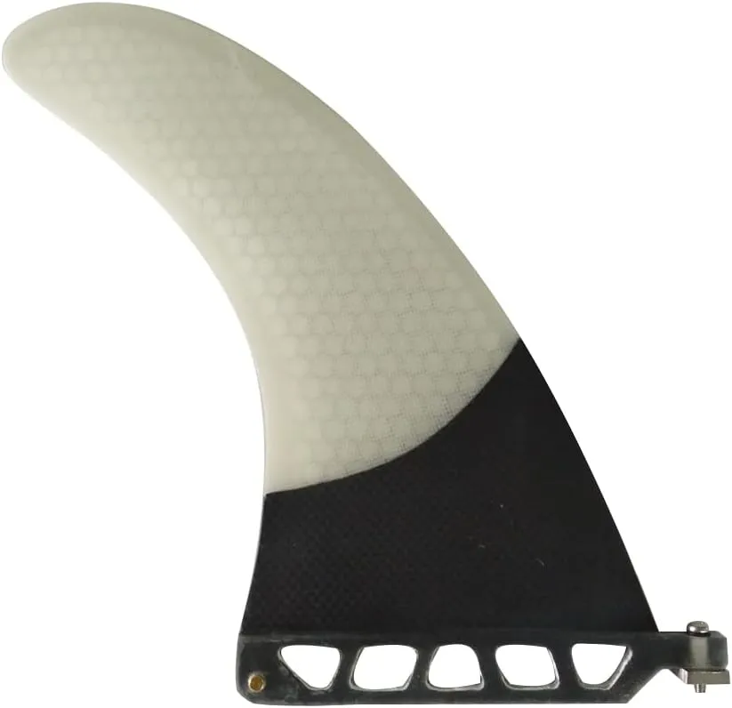 UPSURF Longboard Fins, Fiberglass Honeycomb Carbon, Professional Surfboard Fins